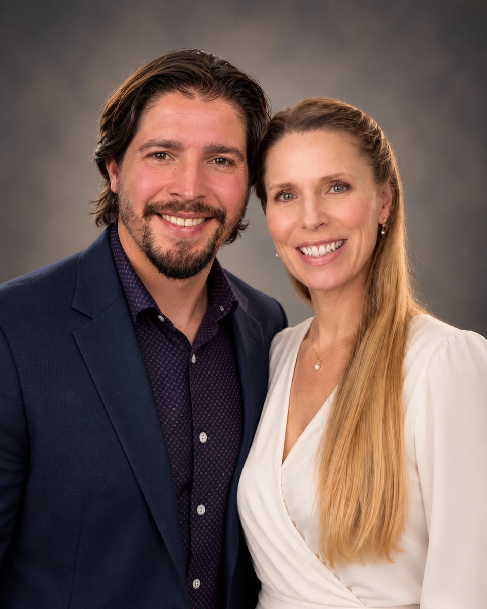 Ann Sierra Alcabes and Dr. Steven Sierra Alcabes, co-founders of CivAIgentics